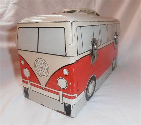 vw bus metal lunch box|vw bus lunch box.